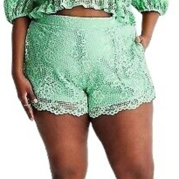 Women's Lace Shorts | Future Collective | 1X - Picture 7 of 7